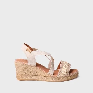 Sandalia de cuña de yute para mujer | SUSA-BN
