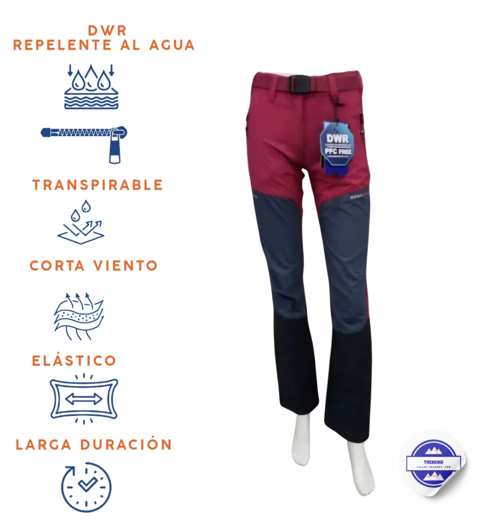 Pantalón trekking verano Tania para mujer mujer