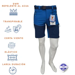 Bermuda Hornet montaña elástica extreme azul hombre