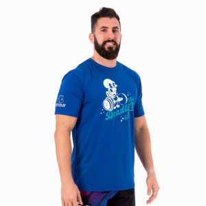 Camiseta Ecoactive (Deadlift Club Royal Blue/Teal)